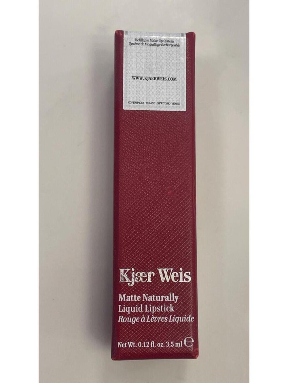 Kjaer Weis Matte Naturally Liquid Lipstick Shade: Blossoming 3.5 ml - NIB